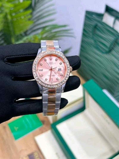 rolex_date just diamond to tone rose gold