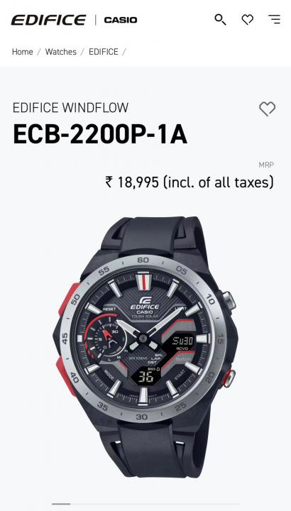 Casio Edifice Ecb-2200p