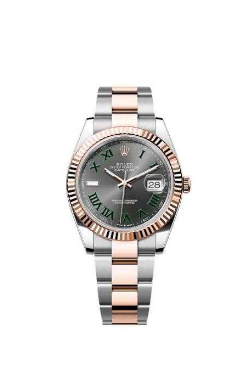 rolex_date just roman to tone rose