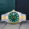 rolex_date just to tone green