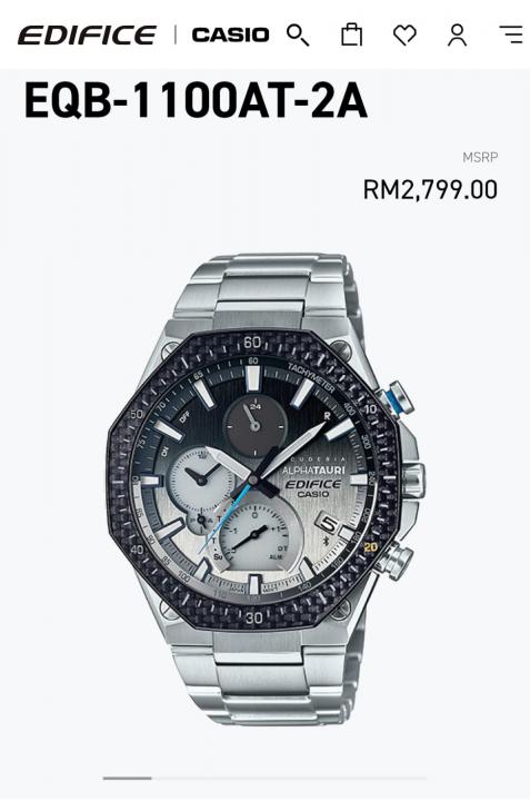 Casio Edifice Eqb-1100 D Japan
