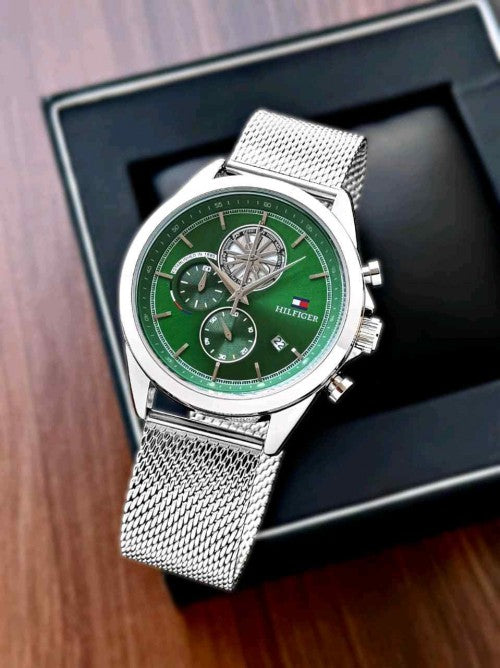 Tommy_ Hilfiger Stewart silver Green