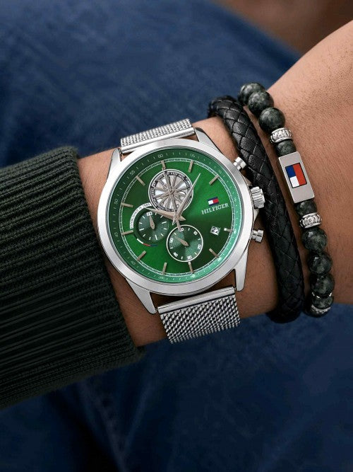 Tommy_ Hilfiger Stewart silver Green