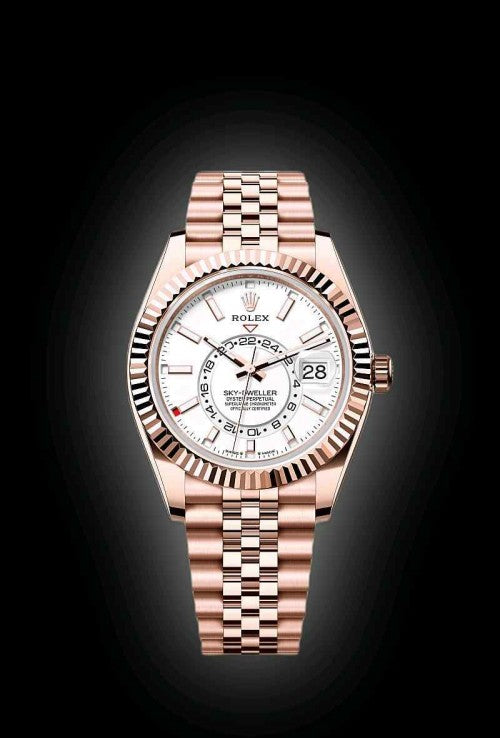 ROLEX_SKY DWELLER ROSE GOLD WHITE