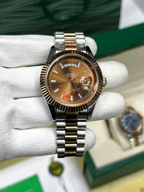 ROLEX_DAY DATE CHOCOLATE