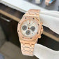 AUDEMARS_PIGUET_ ROYAL OAK CHRONOGRAPH ROSE GOLD WHITE