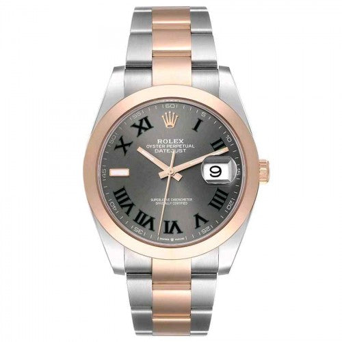 rolex_date just roman to tone rose