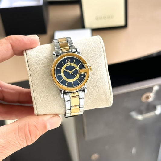 GUCC_I LADIES BLUE DAIL WATCH