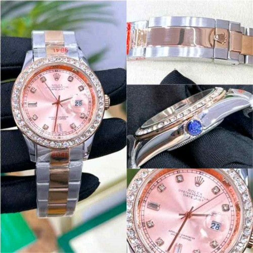 rolex_date just diamond to tone rose gold