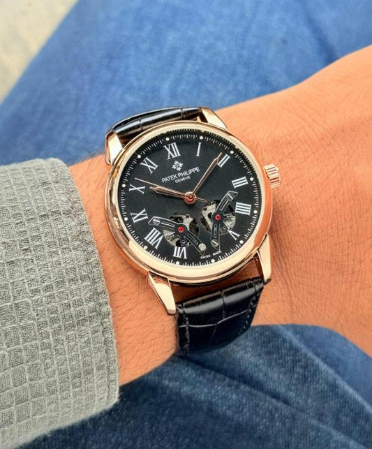 Patek_Philippe Automatic Mens watch (Open Heart)
