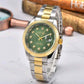 rolex_date just to tone green