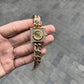 Michael kor s Chain Lock Women s Full Gold