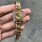 Michael kor s Chain Lock Women s Full Gold