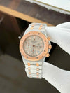 AUDEMARS_PIGUET_ ROYAL OAK CHRONOGRAPH TO TONE ROSE GOLD GREY