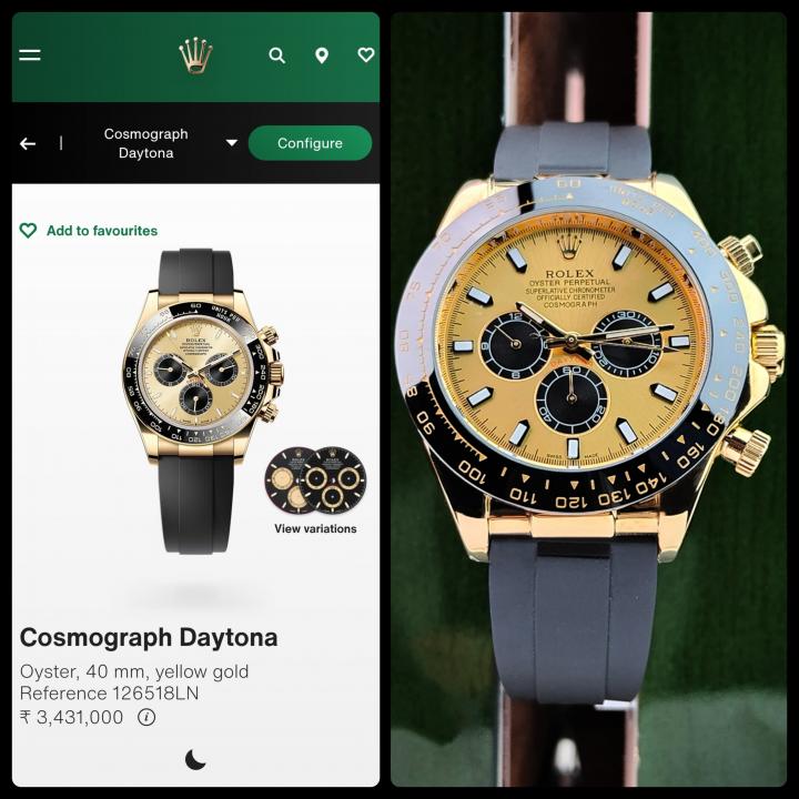 ROLE_X DAYTONA AUTOMATIC WATCH