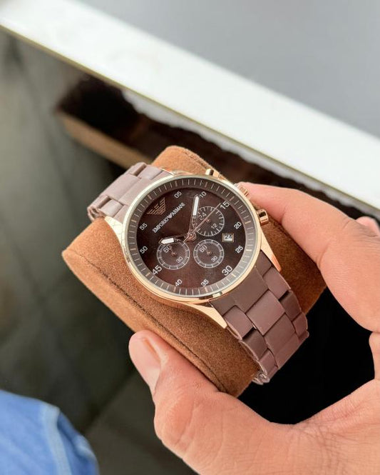 Emporio Arman i Fiber Chronograph (All Working)