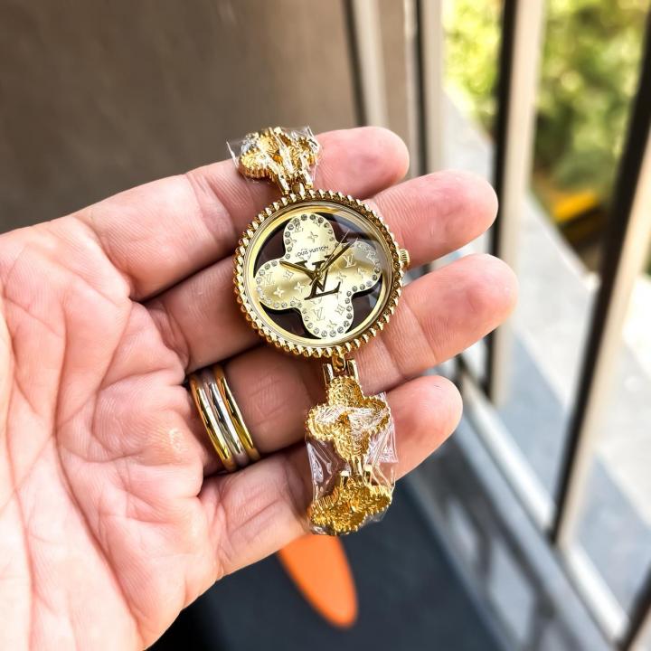 Loui_s Vuitton ladies watch gold dail