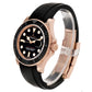 Role_x Yatch Master Rose Gold Oysterflex Black Mint Mens Watch Luxury Edition Premium Quality auraofluxury.in